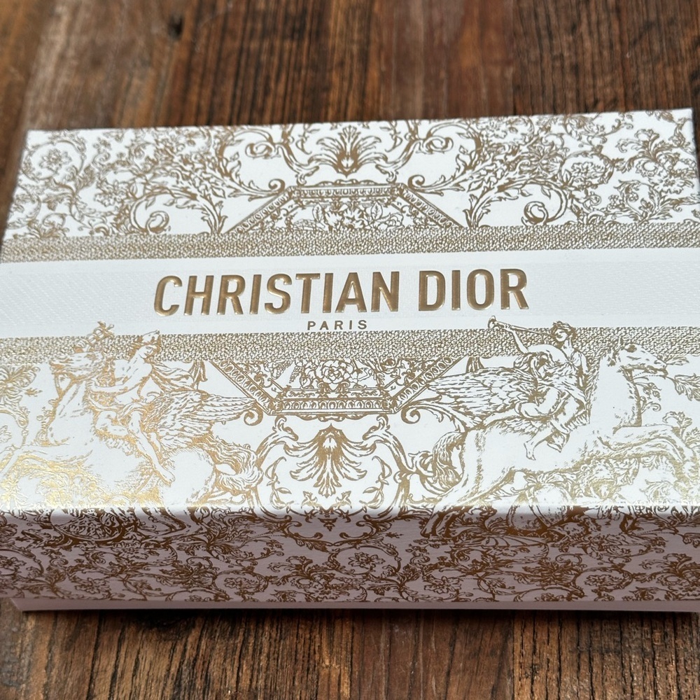 Dior White and Gold Decorative Box-gift box